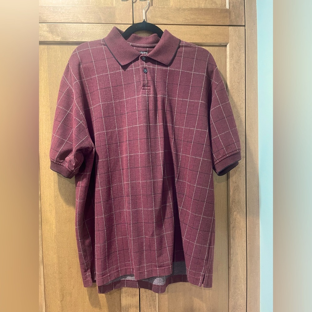 Van Heusen Polo Burgundy